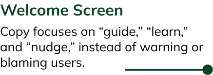 Welcome Screen