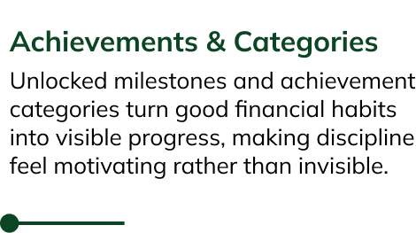 Achievements & Categories